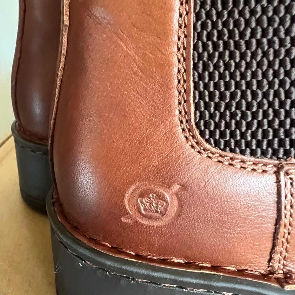 Born 🌟HP🌟 Brown Leather Ankle Boot Women’s Boots - Picture 7 of 7
